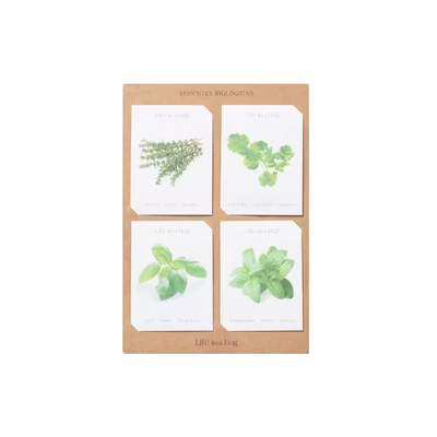 Life in a bag set sjeme zacinsko bilje set od 4