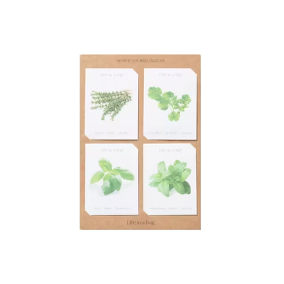Life in a bag set sjeme zacinsko bilje set od 4