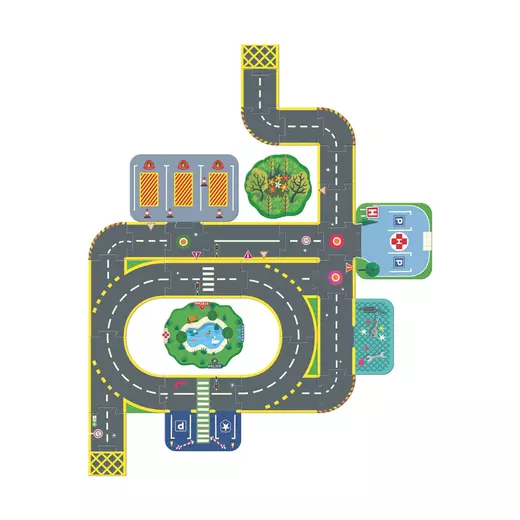 Djeco velike puzzle grad 33 dijela 2