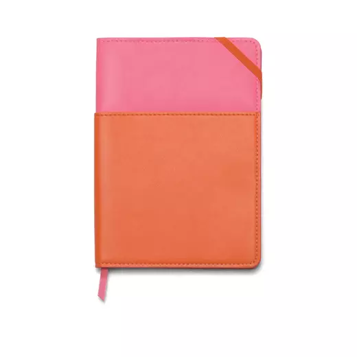 Designworks ink vegan leather dnevnik pink