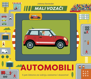 Mali vozač automobili