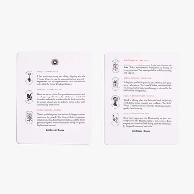 Mindful affirmations cards for chakra balancing 1