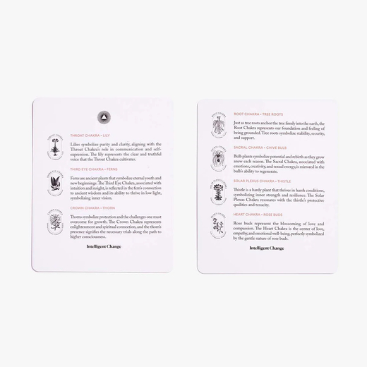 Mindful affirmations cards for chakra balancing 1