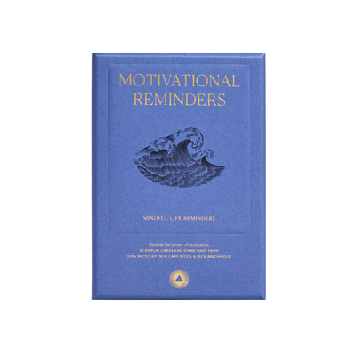 Motivational reminders quote cards