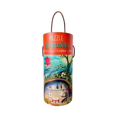 Puzzle ježeva kućica