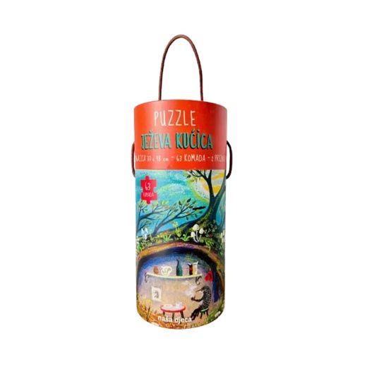 Puzzle ježeva kućica