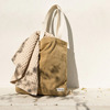 The organic company pique tote torba khaki stone 3