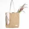 The organic company pique tote torba khaki stone 1