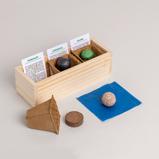 Resetea set za uzgoj sobne biljke mini garden mediterranean 1