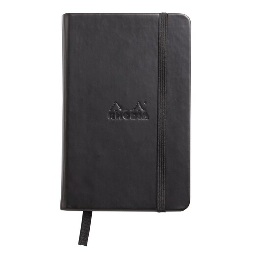 Rhodia webnotebook na crte 9x14cm crna