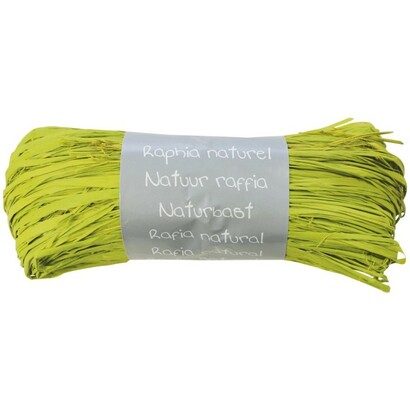 Clairefontaine prirodna rafia 50g jabuka zeleno
