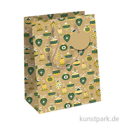 Clairefontaine poklon vrećica kraft šuma 21,5x10,2x25,3cm