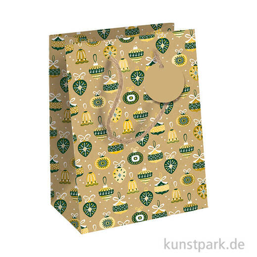 Clairefontaine poklon vrećica kraft šuma 21,5x10,2x25,3cm
