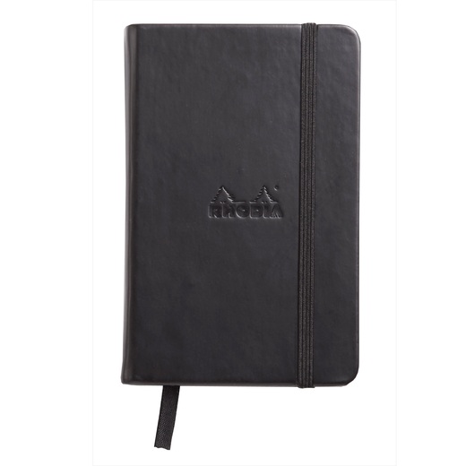 Clf rhodia webnotebook na točkice 9x14 cm crna1