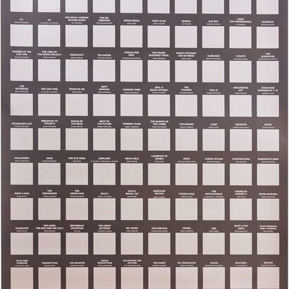 Gift republic poster sa 100 filmova za pogledati (42x59,4cm)