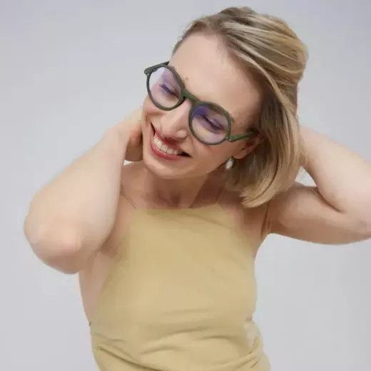 Izipizi naočale za ekran #g kaki zelena +02