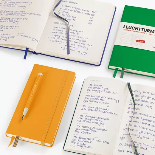 Leuchtturm tjedni planer na točkice žuti3