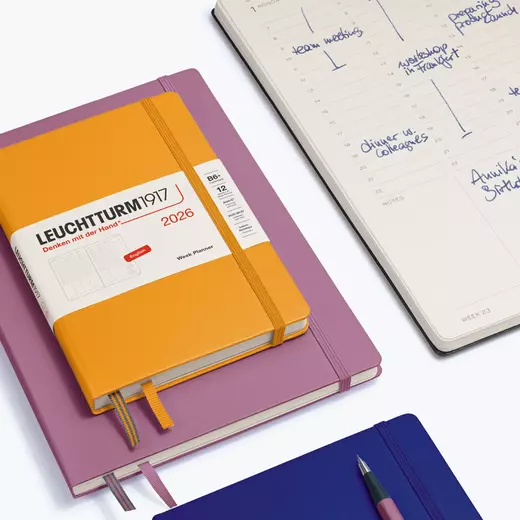 Leuchtturm planer tjedni 2026 b6+ žuti3