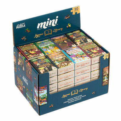 Professor puzzle slagalica mini library mix 1kom