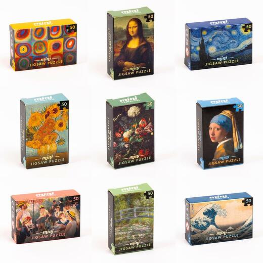Professor puzzle slagalica mini masterpieces mix 1 kom 1