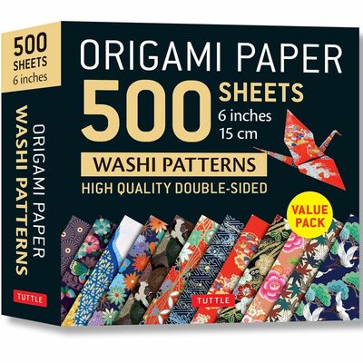 Origami 500 papira washi uzorak