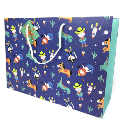 Clairefontaine poklon vrećica safari 37,3x11,8x27,5 cm