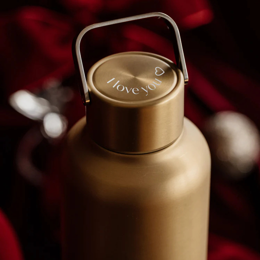 Equa termos boca timeless golden 600ml 1