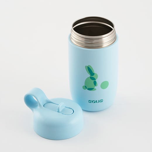 Equa dječja boca sa slamkom rabbit 400ml 2