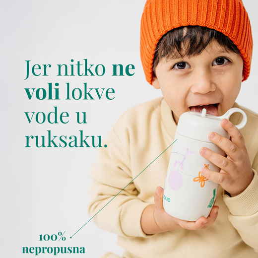 Equa dječja boca sa slamkom bounce yard 400ml 5