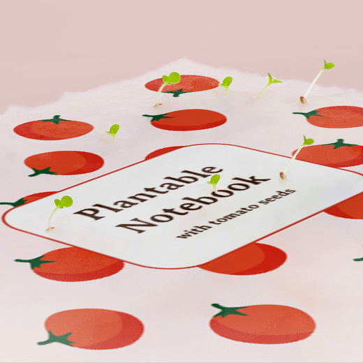 Resetea bilježnica plantable tomato 2