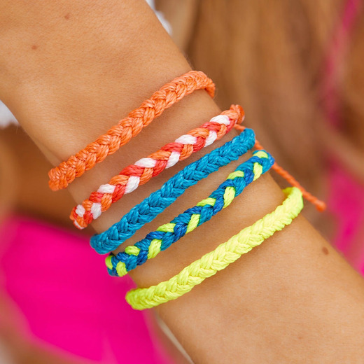 Pura vida narukvica braided sky blue 1