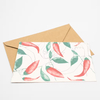 Life in a bag razglednica illustration chilli 2