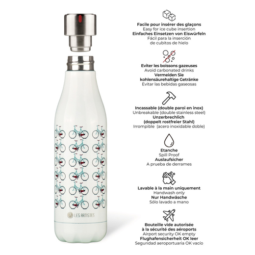 Les artistes termos boca inox bicycle 500ml 1