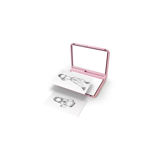 Kidywolf pro svjetleći tablet za crtanje rozi3
