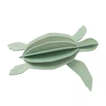 Lovi morska kornjača 8 cm mint zelena