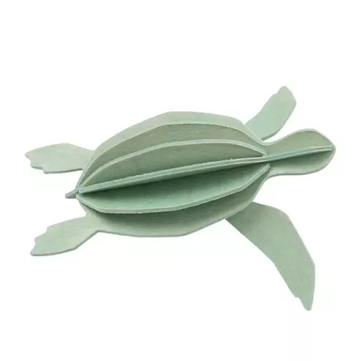 Lovi morska kornjača 8 cm mint zelena