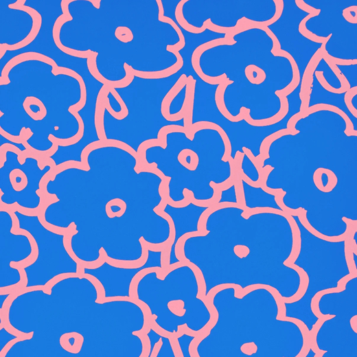 Nuuna bilježnica s flower power graphic 3