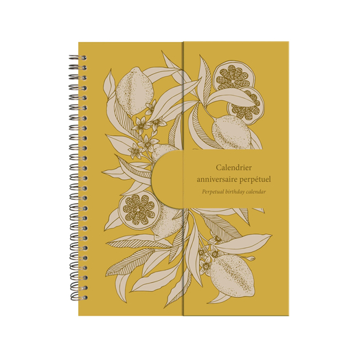 Clairefontaine rođendanski kalendar jardin 23x17cm