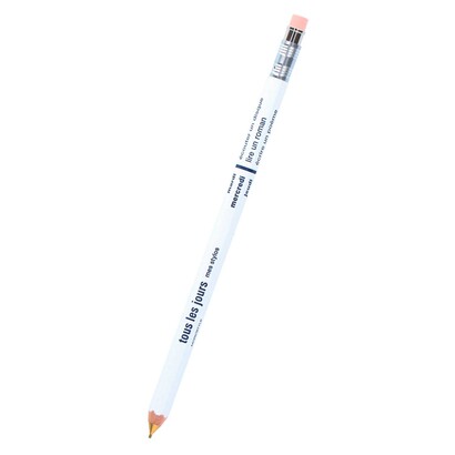 Mark's tehnička olovka s gumicom 0.5 days bijela