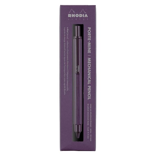 Clf rhodia tehnička olovka 0,5mm aubergine 1