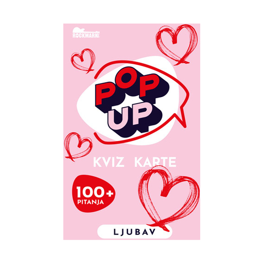 Pop up kviz karte ljubav