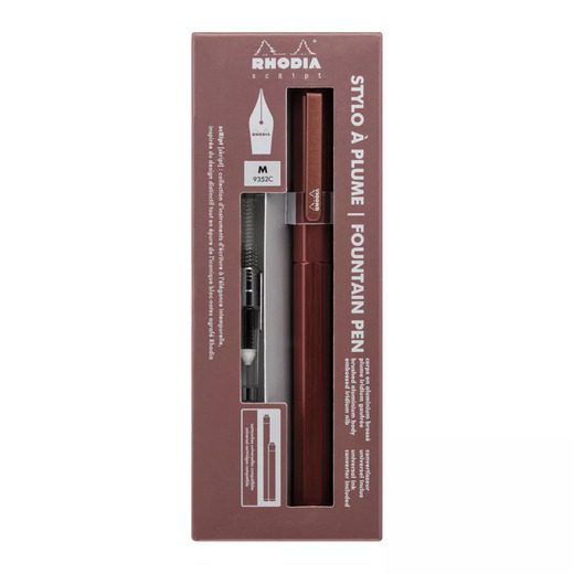 Clf rhodia nalivpero 0,5 mm smeđa 3