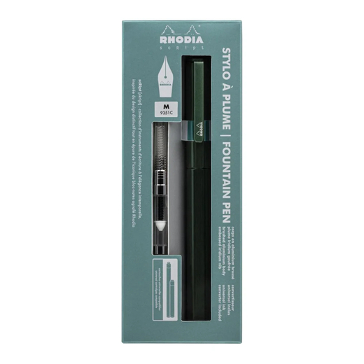 Clf rhodia nalivpero 0,5mm sage 3
