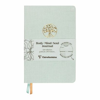 Clairefontaine dnevnik inspire body mind soul 14x21cm