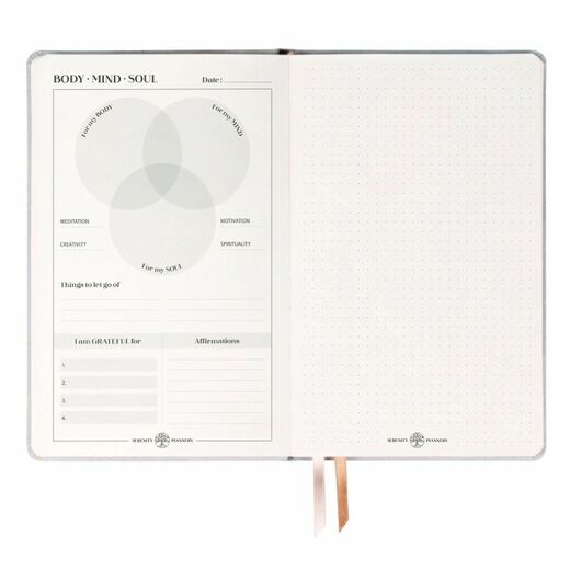 Clairefontaine dnevnik inspire body mind soul 14x21cm 2