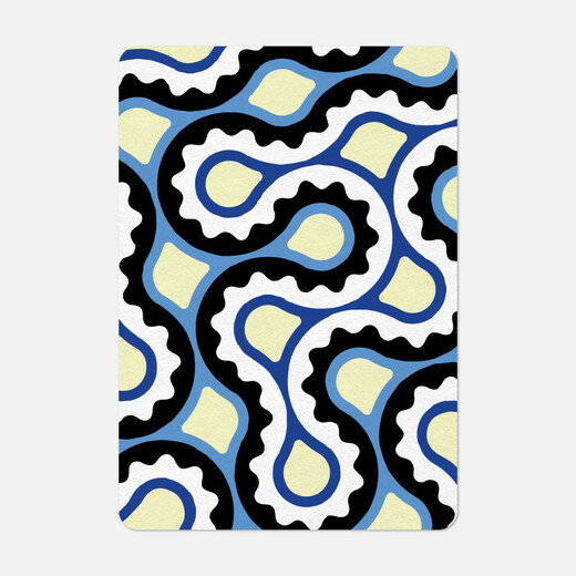 Papier tigre čestitka a6 s kuvertom maze 1
