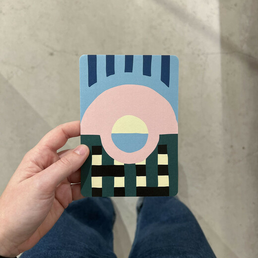 Papier tigre čestitka a6 s kuvertom sun 4