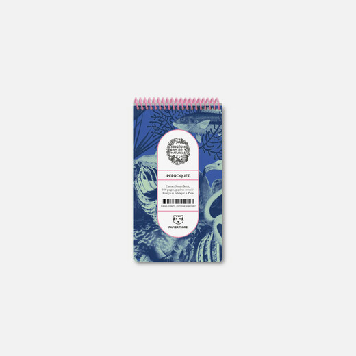 Papier tigre blok perroquet 8,5x15cm 4