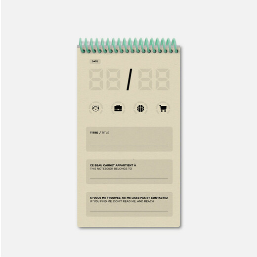 Papier tigre blok maze bold 8,5x15cm 1