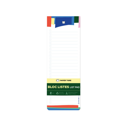 Papier tigre blok to do list bold tile